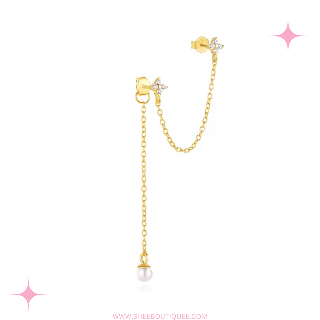 DOUBLE STUD LINKED CHAIN