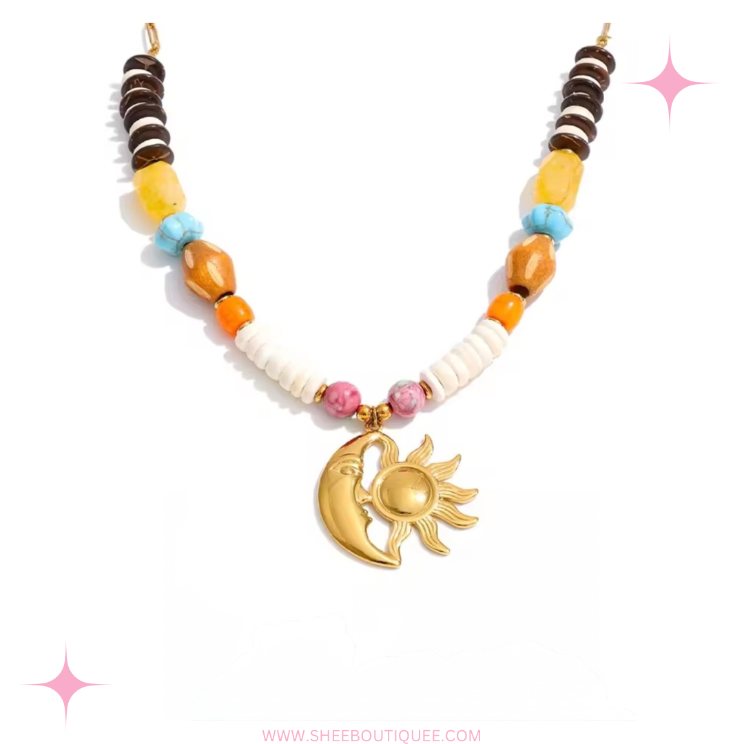 SUN & MOON NECKLACE
