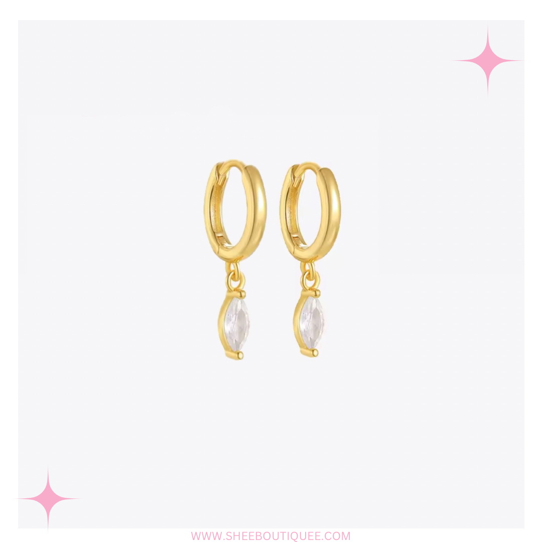 ESSENTIAL DROP HOOPS