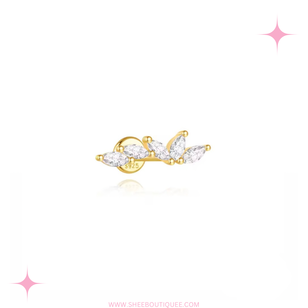 CURVE LEAF STUD