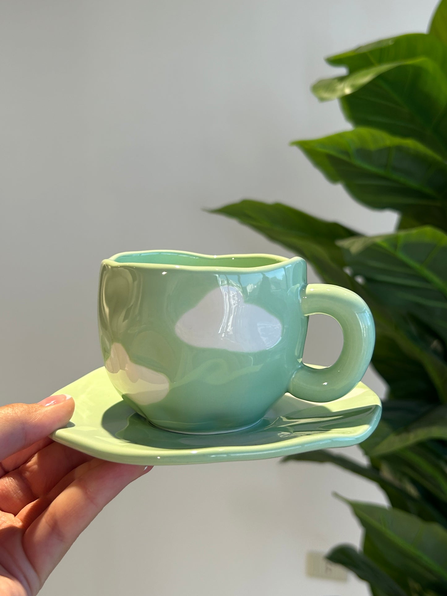Cloud Green Cup Set