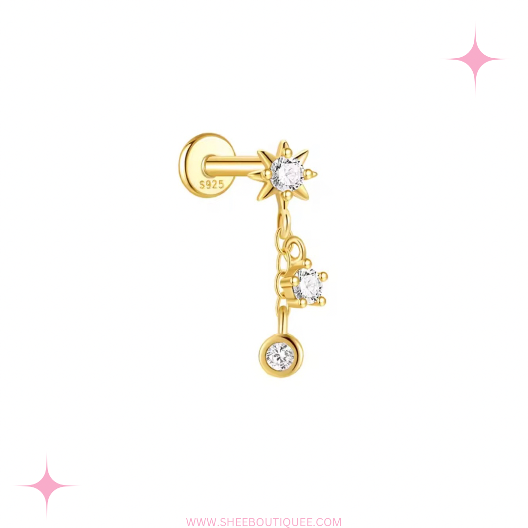 DANGLING CHARMS STUD