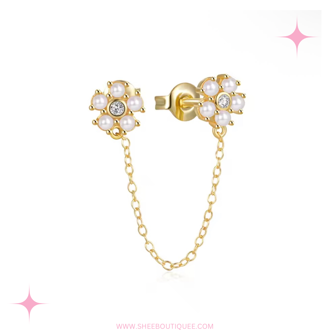 DOUBLE STUD LINKED CHAIN