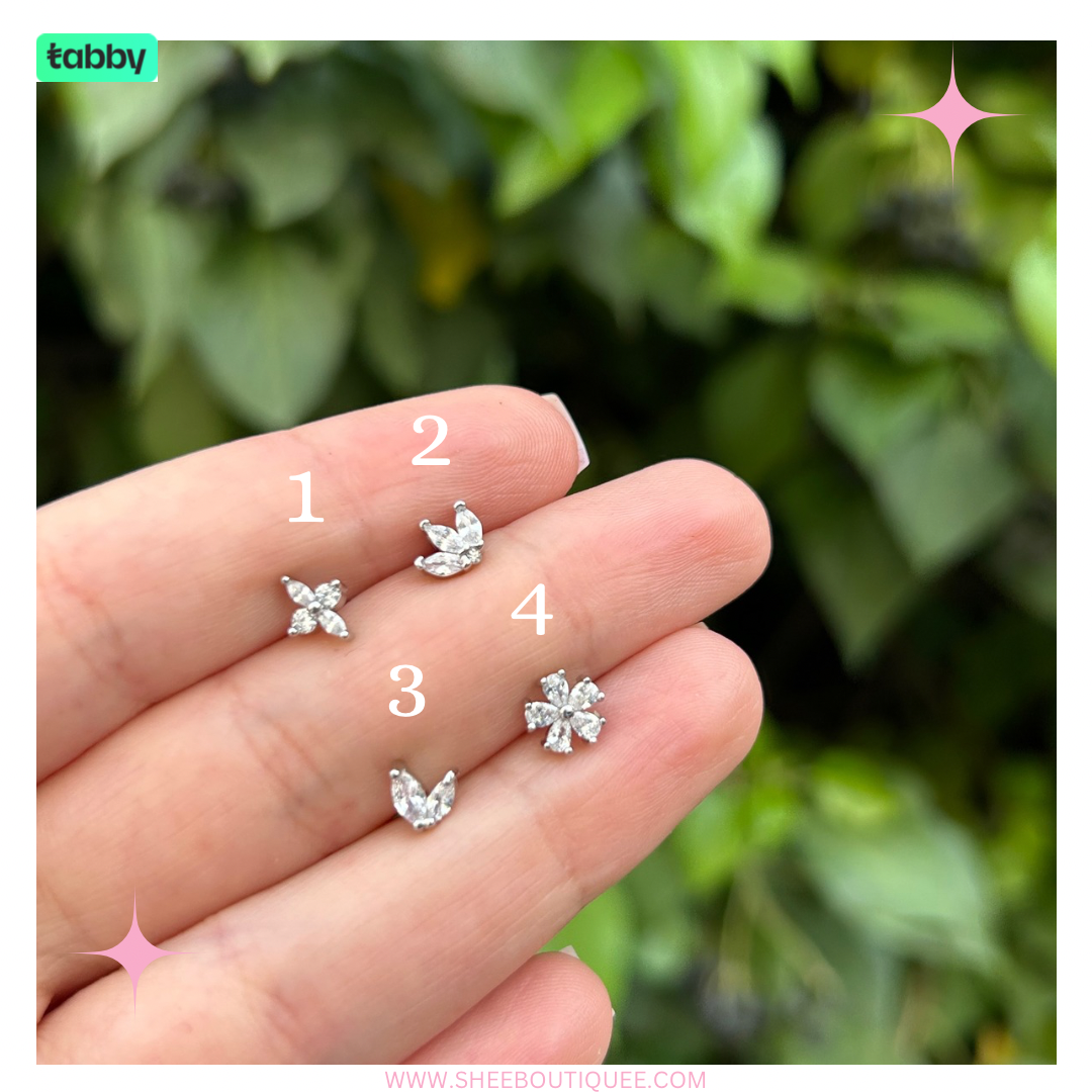 BALL BACK STAINLESS STEEL STUDS