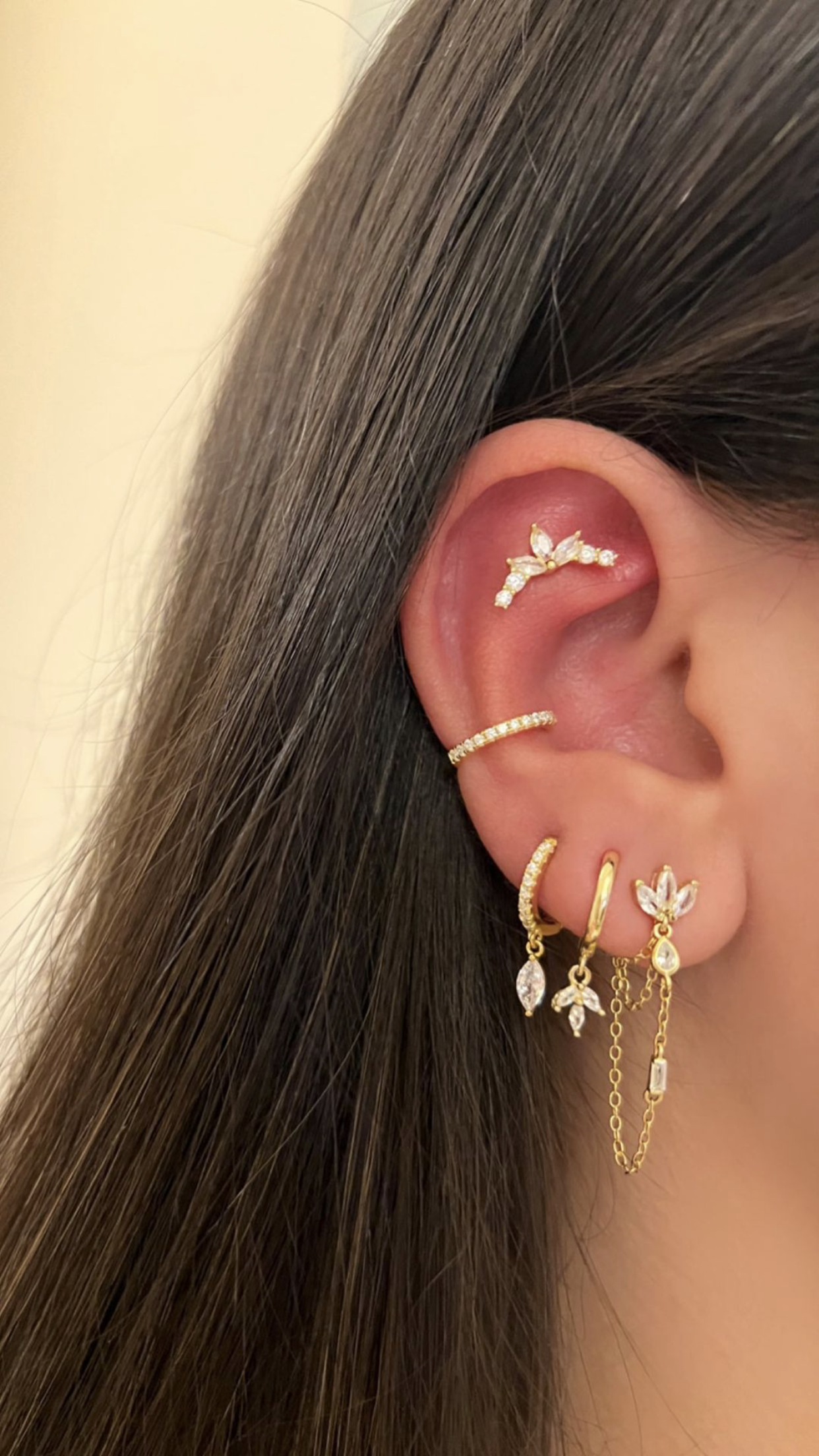 LUXURY LOTUS EARRINGS