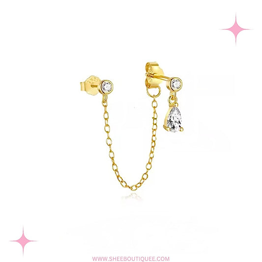 DOUBLE STUD LINKED CHAIN