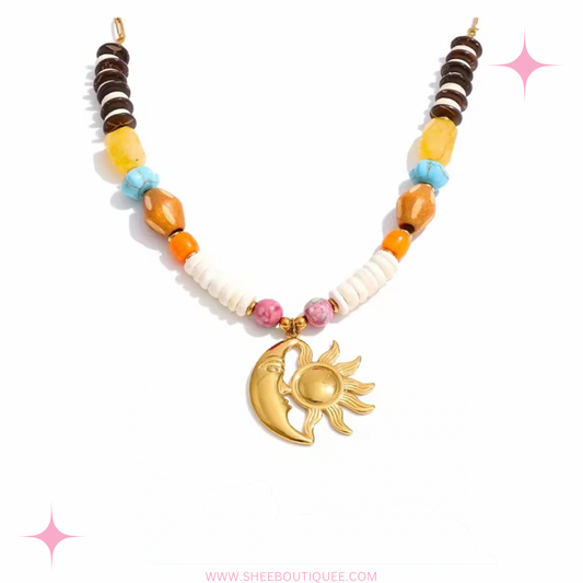 SUN & MOON NECKLACE