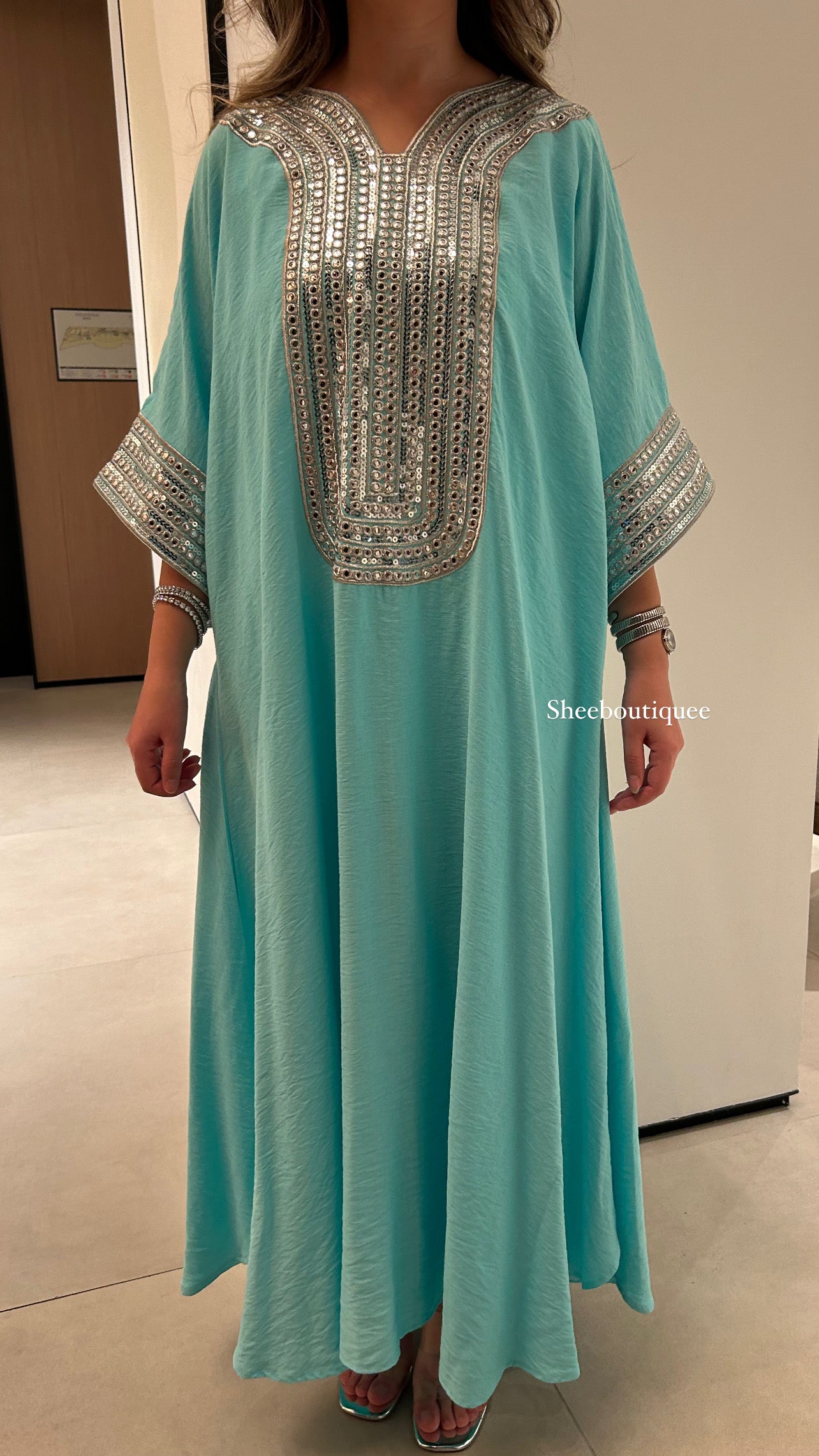 TURQUOISE JALABIA