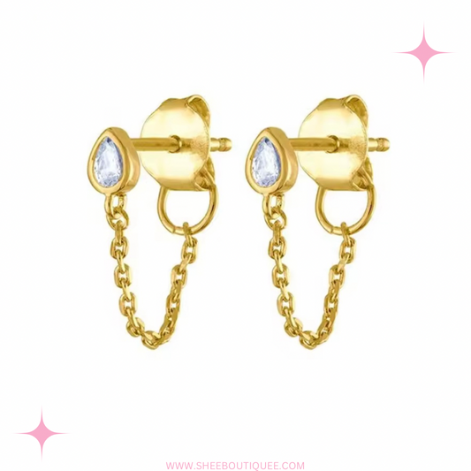 ONE PIECE CHAIN EARRING