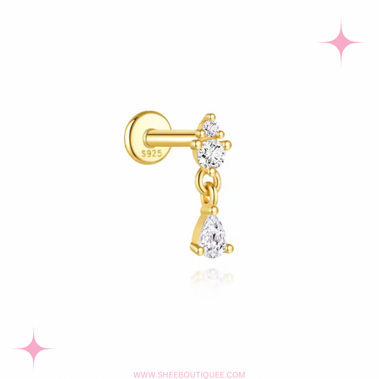 TINY DANGLING STUD