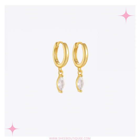 ESSENTIAL DROP HOOPS