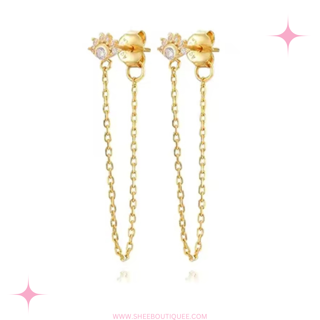 ONE PIECE CHAIN EARRING