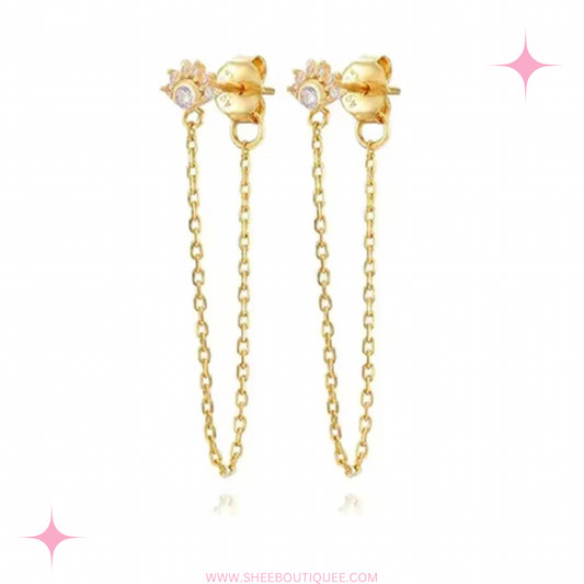 ONE PIECE CHAIN EARRING