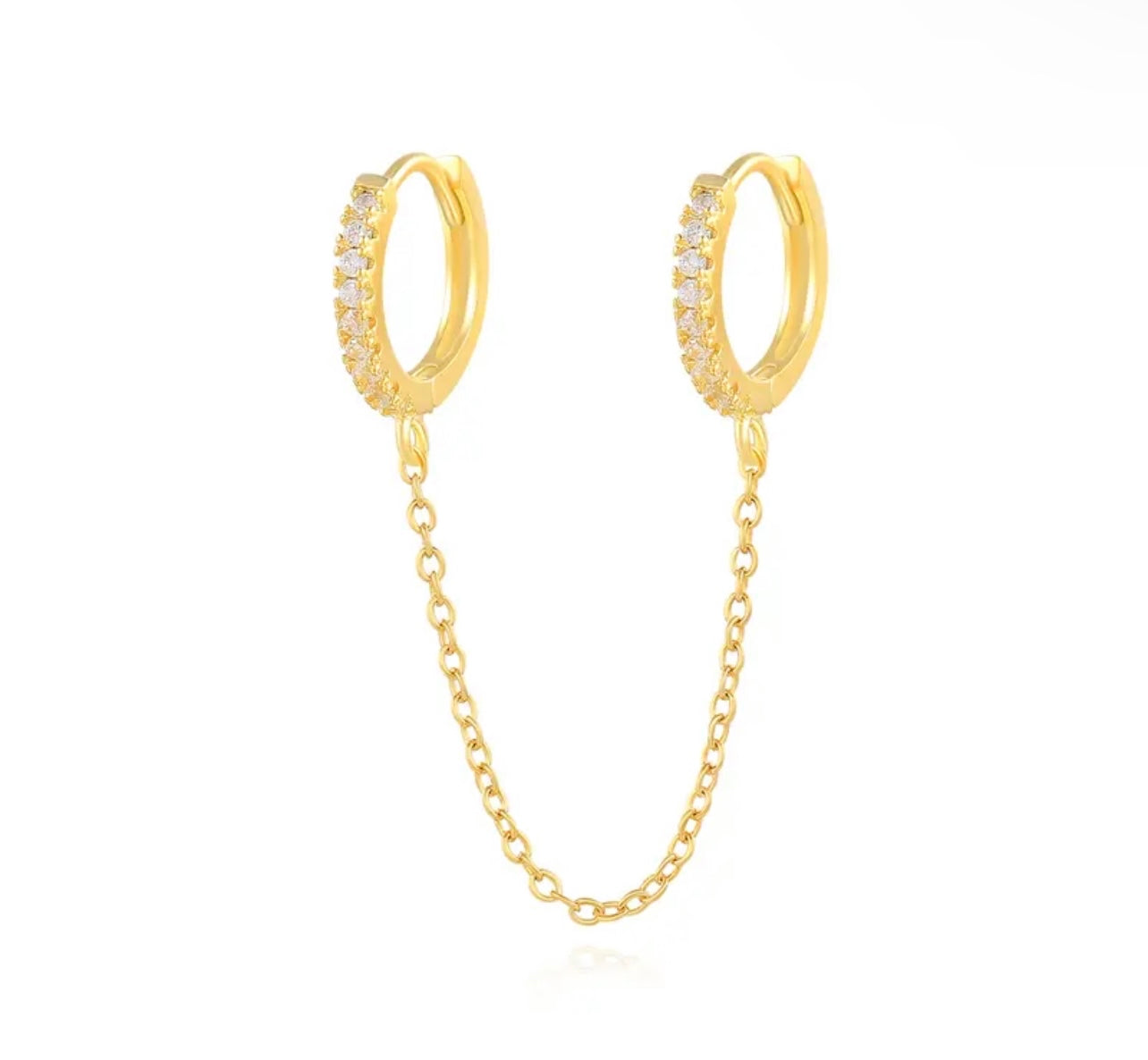 DOUBLE LINKED HOOPS