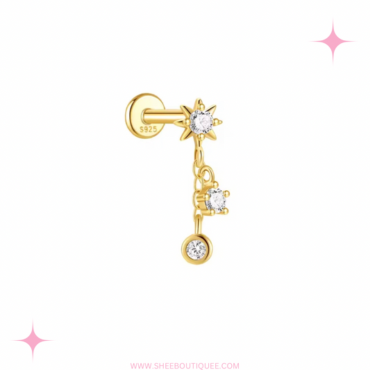 DANGLING CHARMS STUD