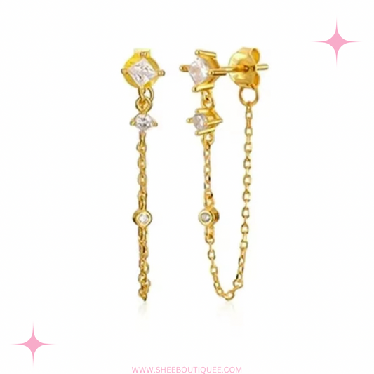 ONE PIECE CHAIN EARRING
