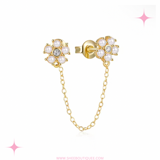 DOUBLE STUD LINKED CHAIN