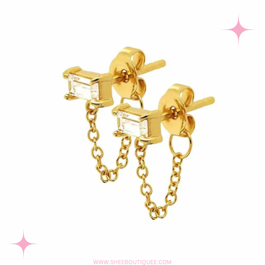 ONE PIECE CHAIN EARRING