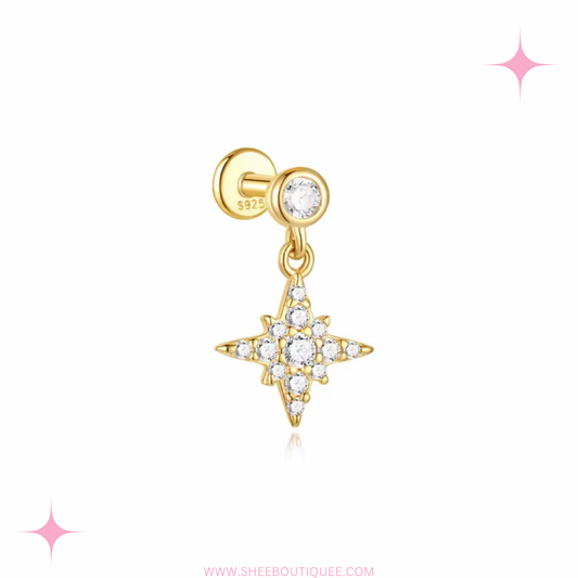 DANGLING CHARMS STUD