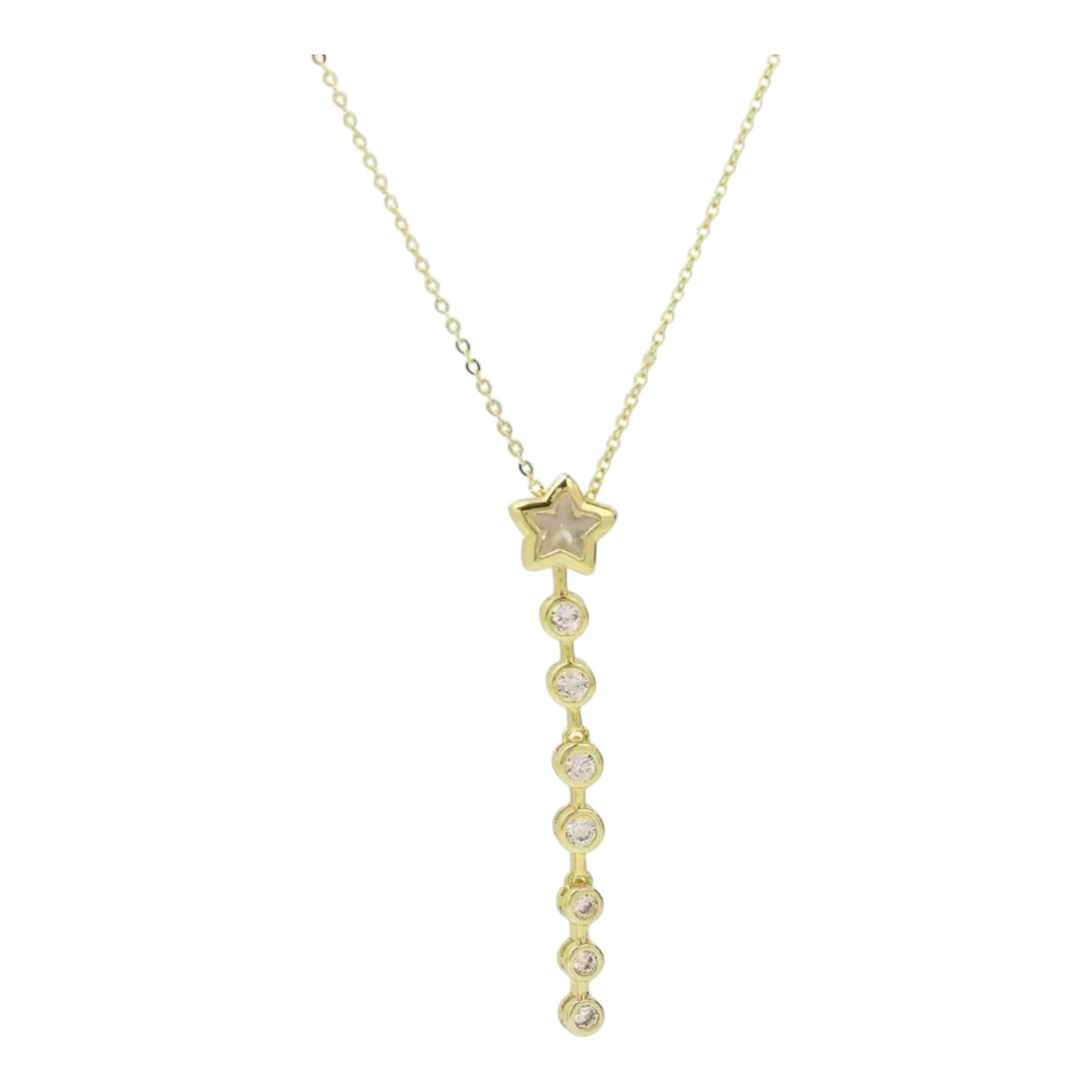STAR DROP NECKLACE