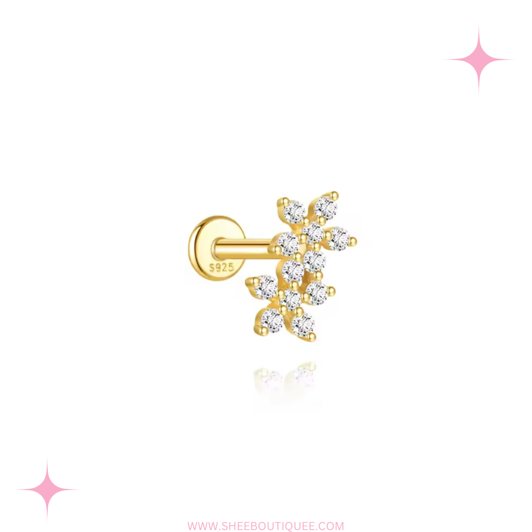 DOUBLE FLOWER STUD
