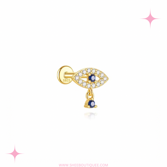 EYE ROYAL BLUE STUD