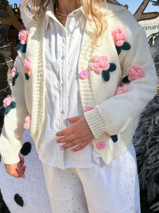 HANDMADE CROCHET CARDIGAN