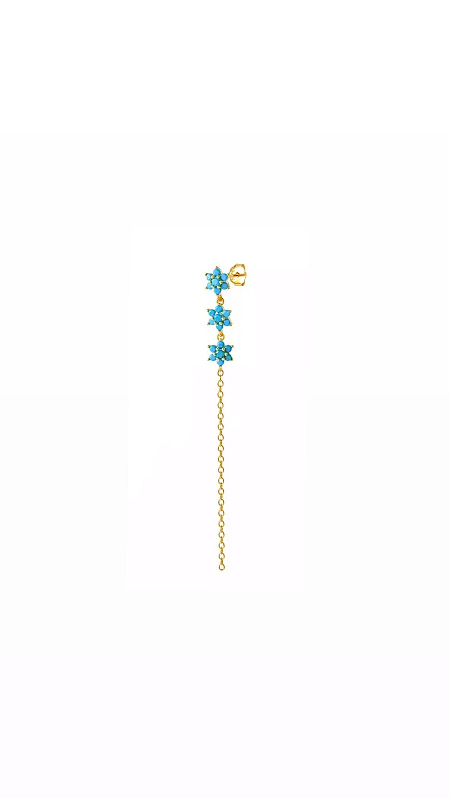 LONG FLOWERS EARRINGS