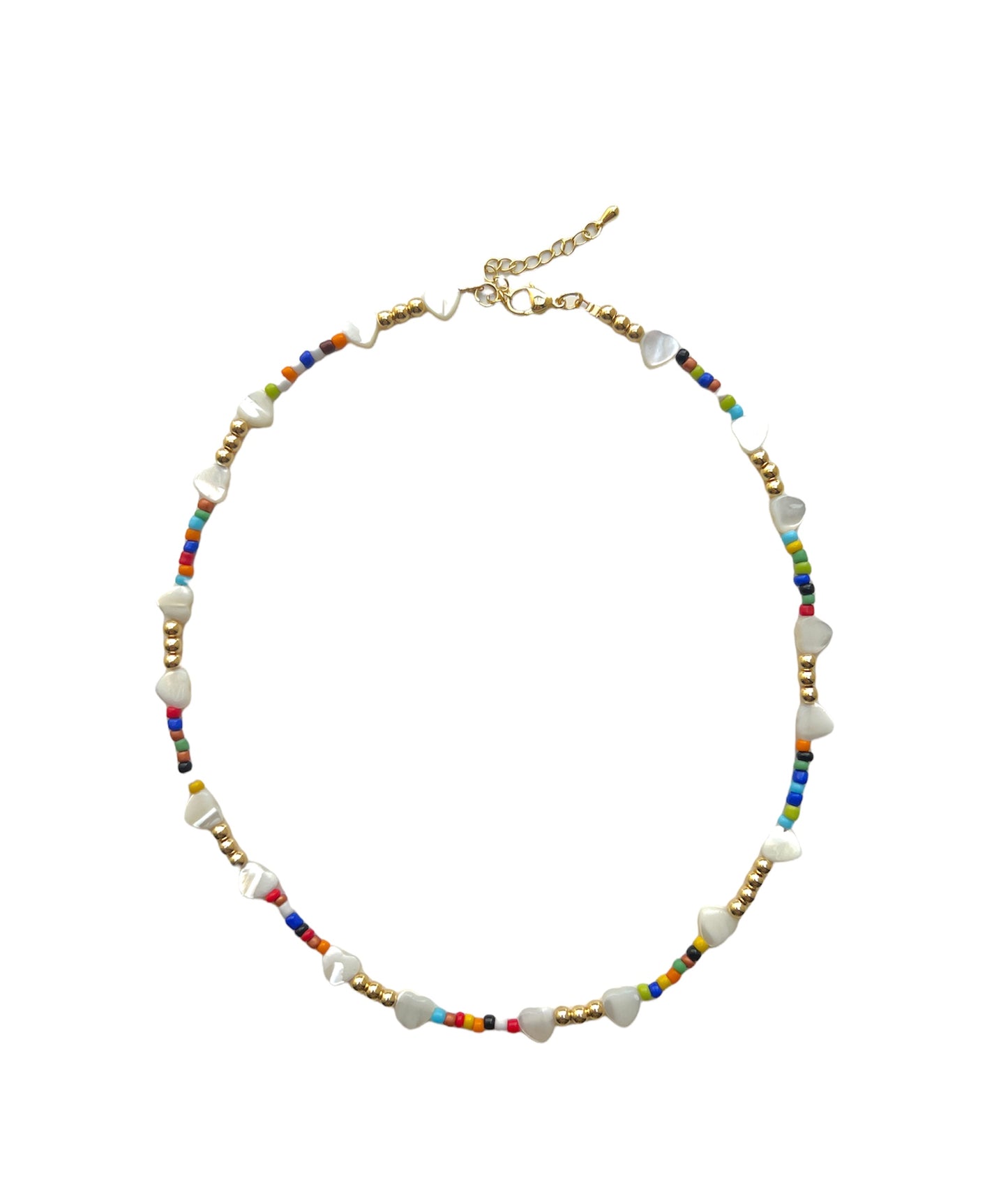 COLORFUL BEADED NECKLACE